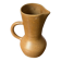 Stoneware jug Digoin France