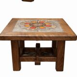 Vintage ceramic coffee table