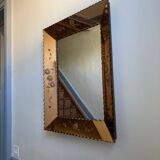Smoked mirror with shutters