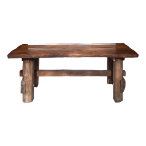 Table de ferme ancienne en bois,