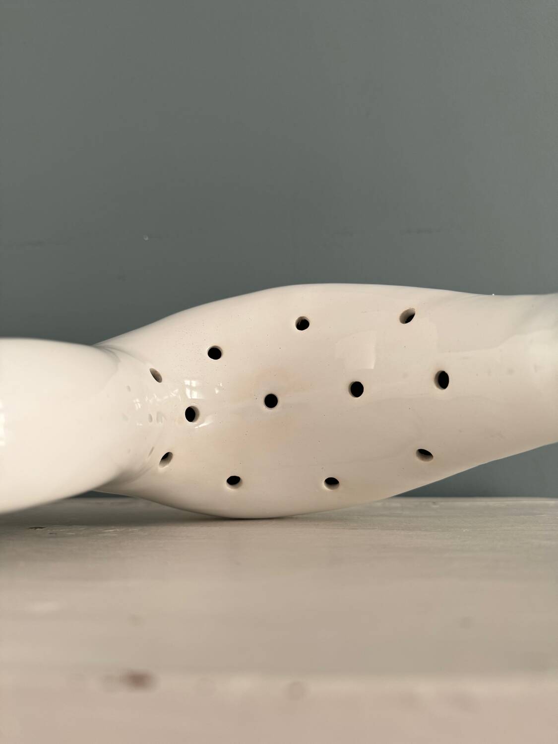 Ceramic flower pick Les Grottes Dieulefit