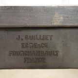 Cast iron dining table