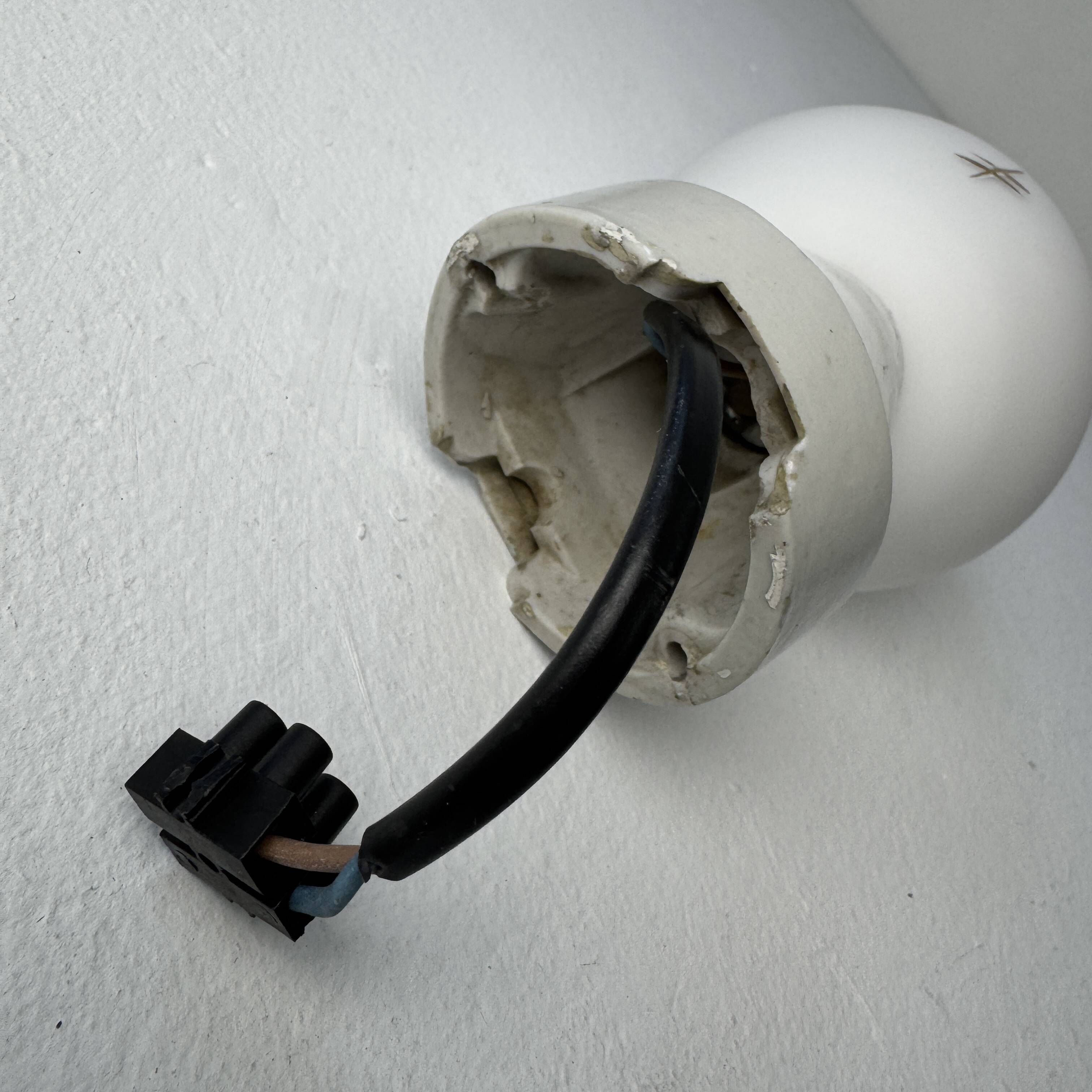 Lot of 3 vintage angled wall sconces.