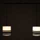 1970s Pendant Glass Light Czechoslovakia