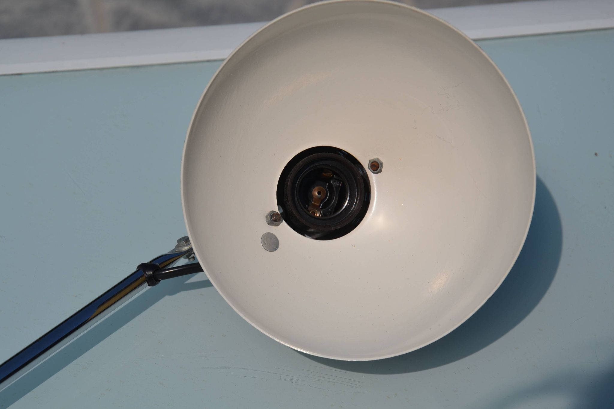 Articulated desk lamp Aluminor 1980s