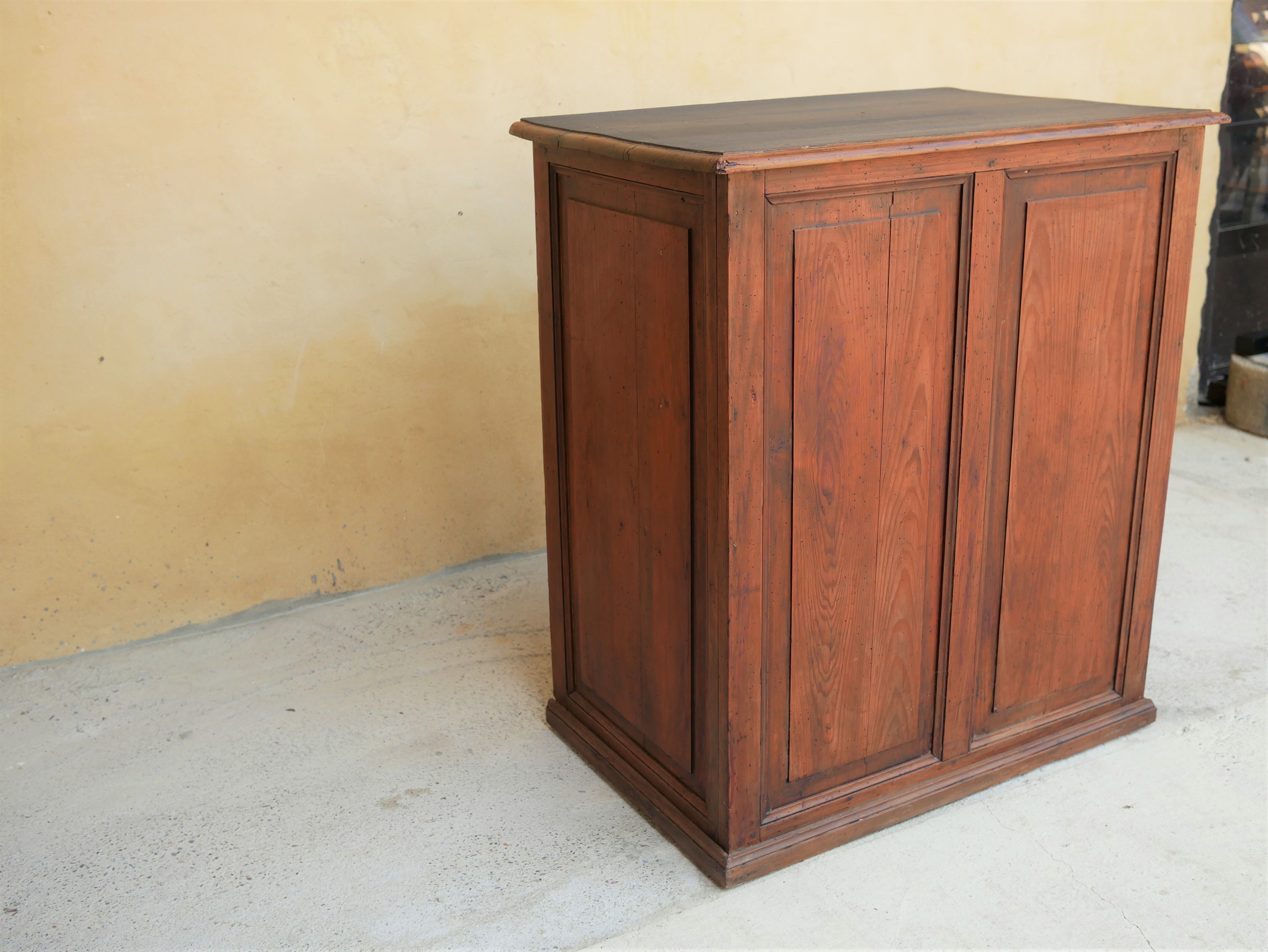 Meuble comptoir en bois