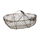 Old iron basket