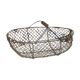 Old iron basket
