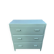 Commode vintage 1950 vert Fumé