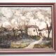 Paire de peintures à l'huile