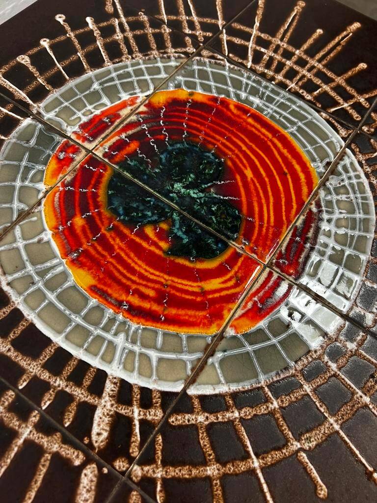 Belarti vintage brown coffee table