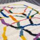 Tapis berbère Beni Ouarain - Tourbillon couleurs