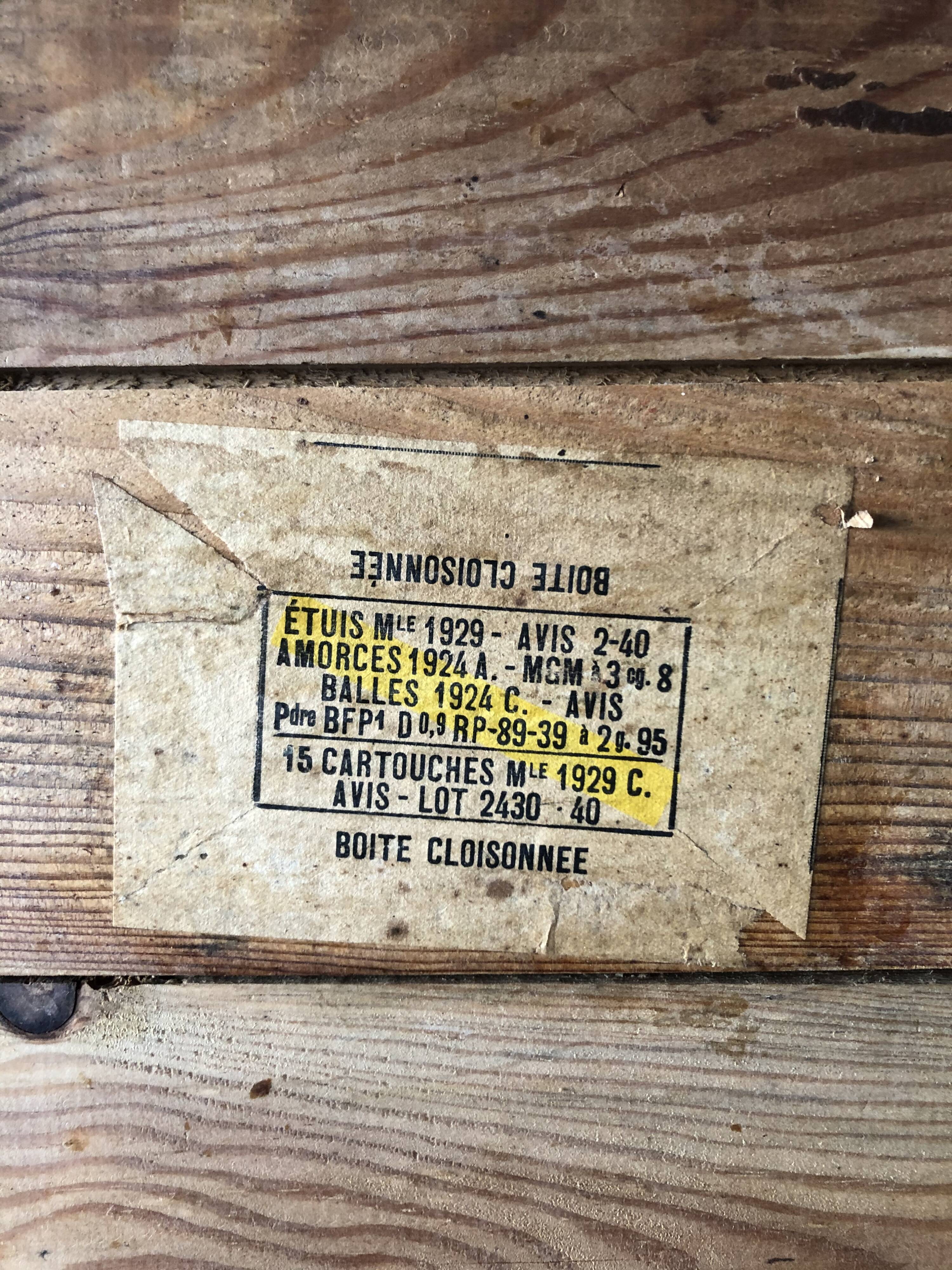 Oak box early XX 2nd
