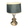 Old bronze liner lamp with 1930-era 1930-Old Style