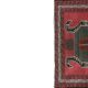 Vintage handmade Turkish rug 120x199 cm