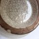 Vase boule art déco faïence craquelé numéroté