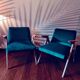 Bunny armchair, Jozef Chierowski, Petrol Green