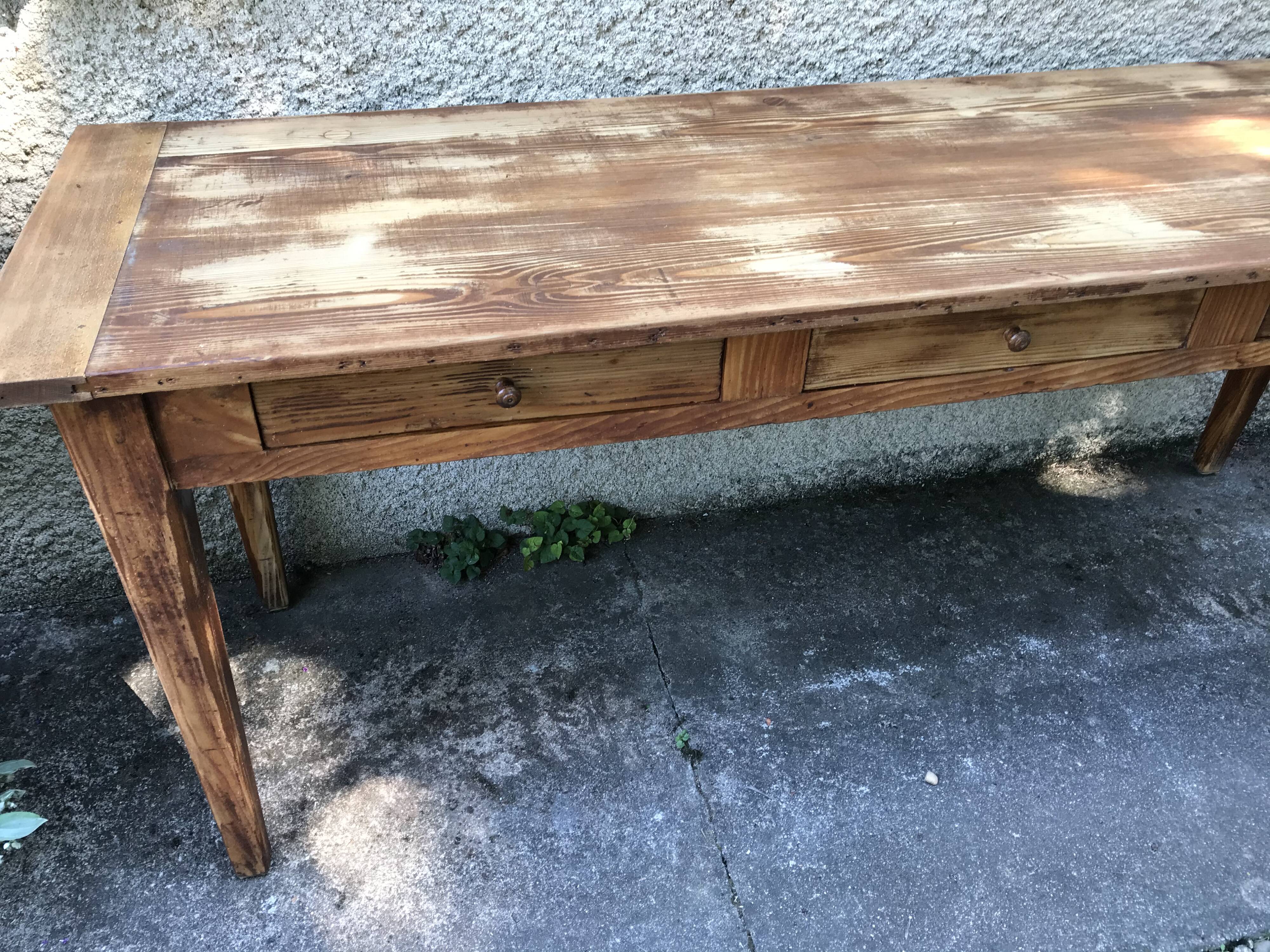 Vintage bistro table