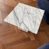 Vintage 70s marble coffee table