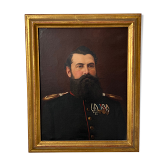 Portrait of an officer from 1883