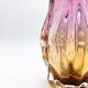Vase Studio Glass Josef Hospodka Chribska Sommerso Feuille Argent
