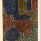 Elie Dayan, Untitled (Vegetal Pattern 3). Mixed media on paper.