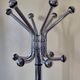 Vintage chrome metal coat rack, 70s-80s