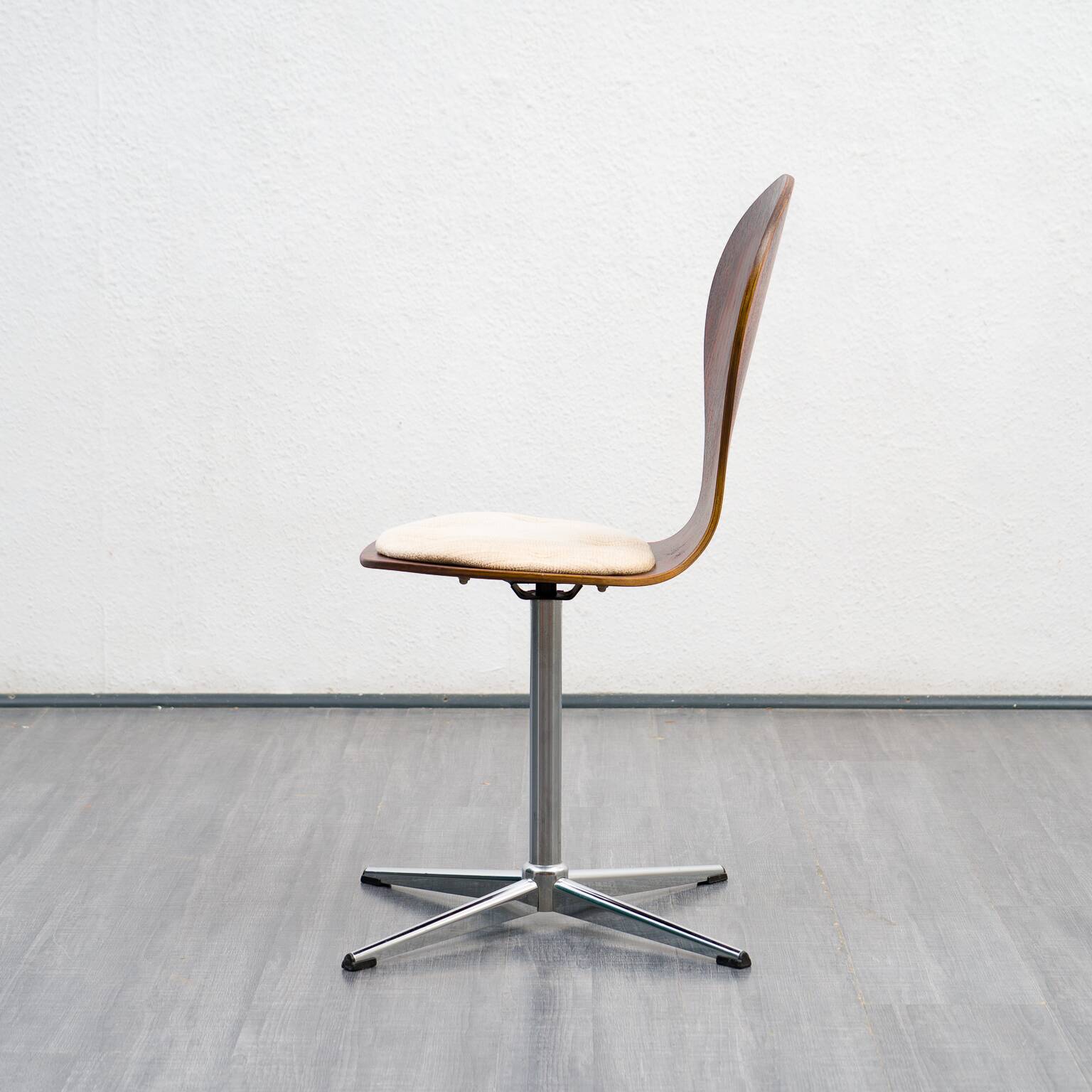 Set of four dining room chairs, vintage, 1960s