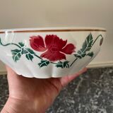 Hollow dish HBCM, Montereau, France" diam 21 cm