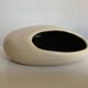 Space age 1970 ceramic pebble ashtray