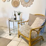 Round rolling table