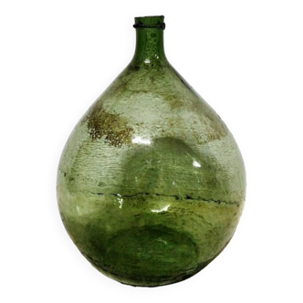 Lady Jeanne green 15 liters in blown glass