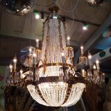 Chandelier with tassels