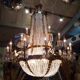 Chandelier with tassels