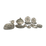 Sarreguemines earthenware table service