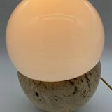 Mid-Century Modern Italian Travertine Desk Lamp, 1970s