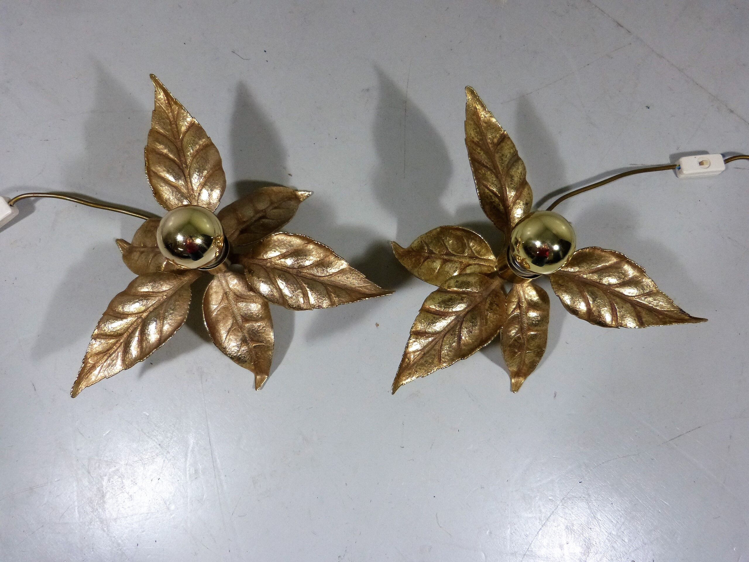 Pair of Willy Daro table lamps for Massive Belgium, 1960’s