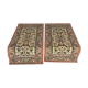 Paire de tapis anciens 110x60