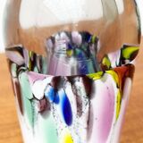 Postmodern glass vase by Hans Jürgen Richartz for Richartz Art Collection, 1980s.