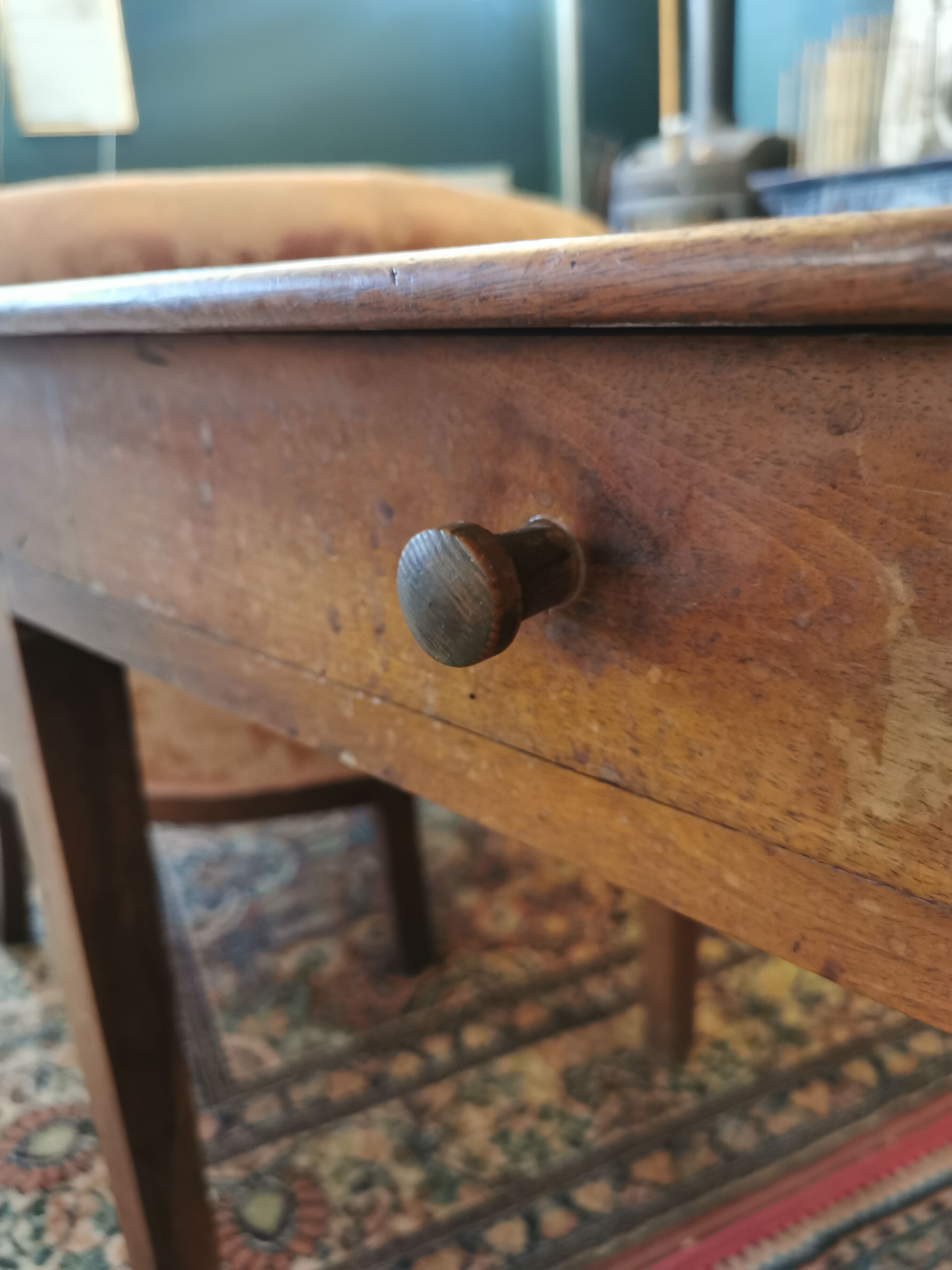 Vintage wooden desk