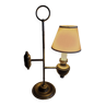 Ancienne lampe à huile Quinquet électrifiée