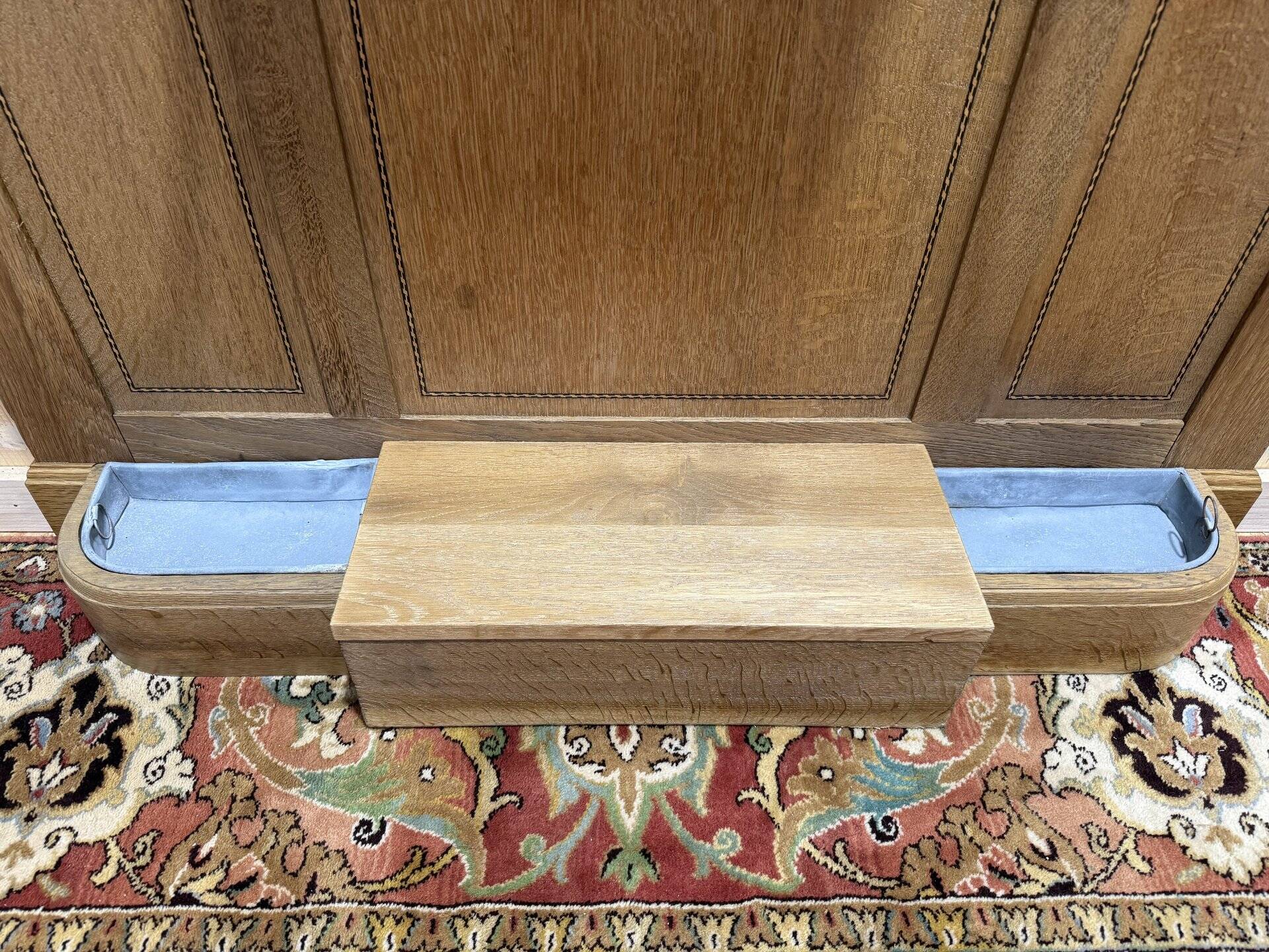 Coat rack - Solid oak wardrobe