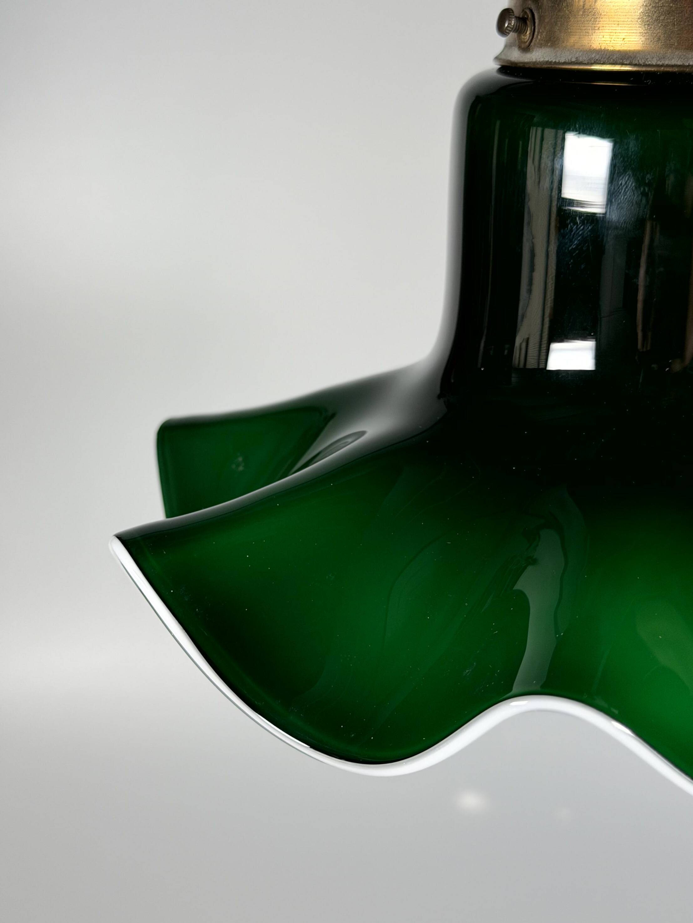 1960s 1970s Hanging Lamp from Peill & Putzler Germany Space Age Design