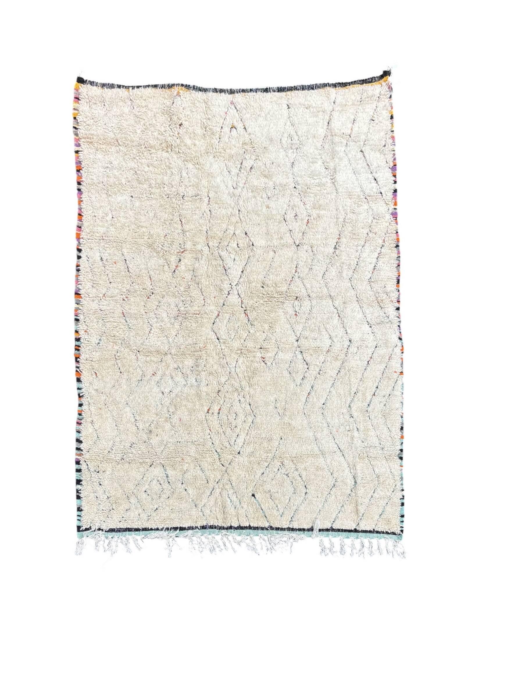 Beni Ouarain Moroccan Rug 160 × 290 cm – Handwoven Berber wool rug