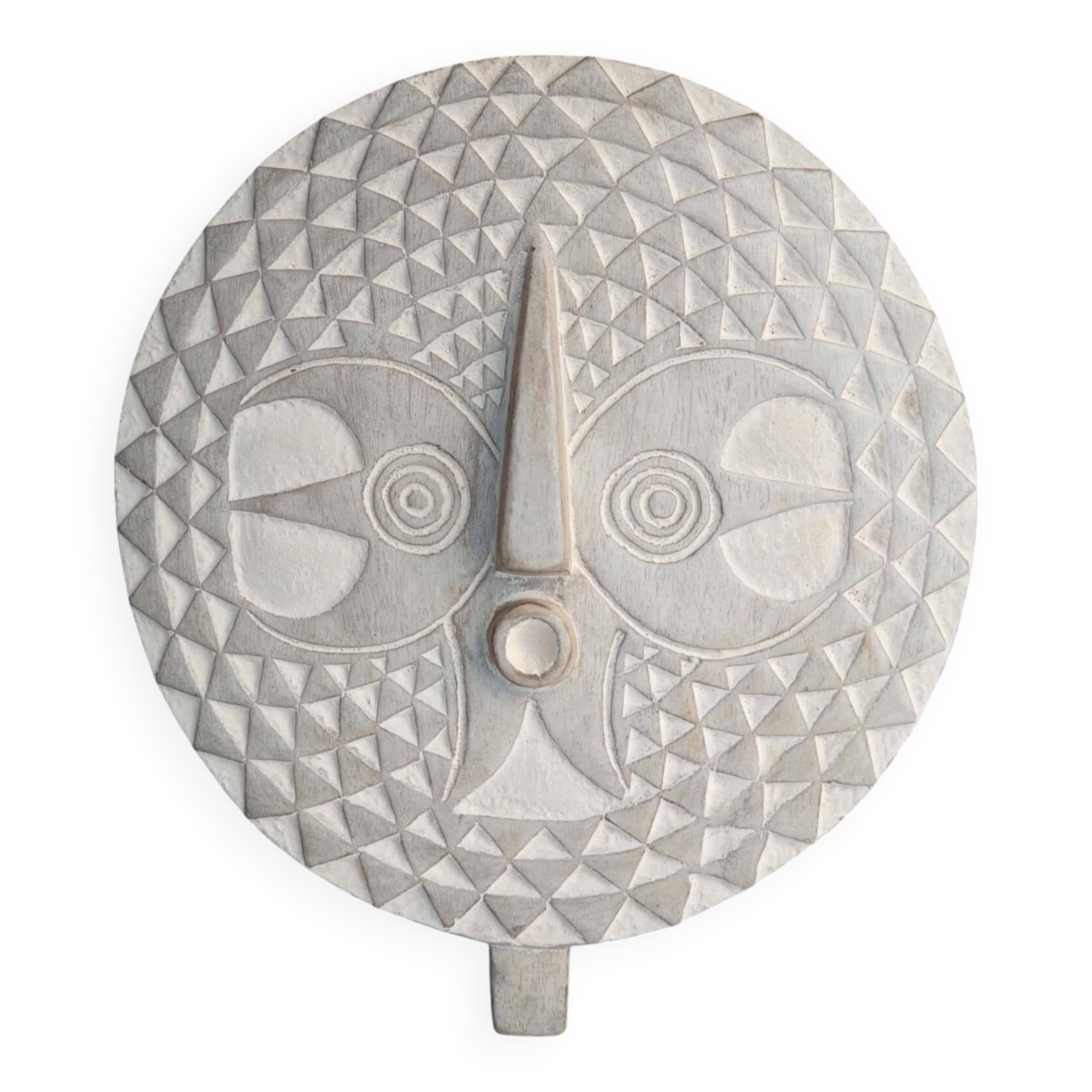 African Tribal Sun Mask Bwa/ Bobo Sun Mask