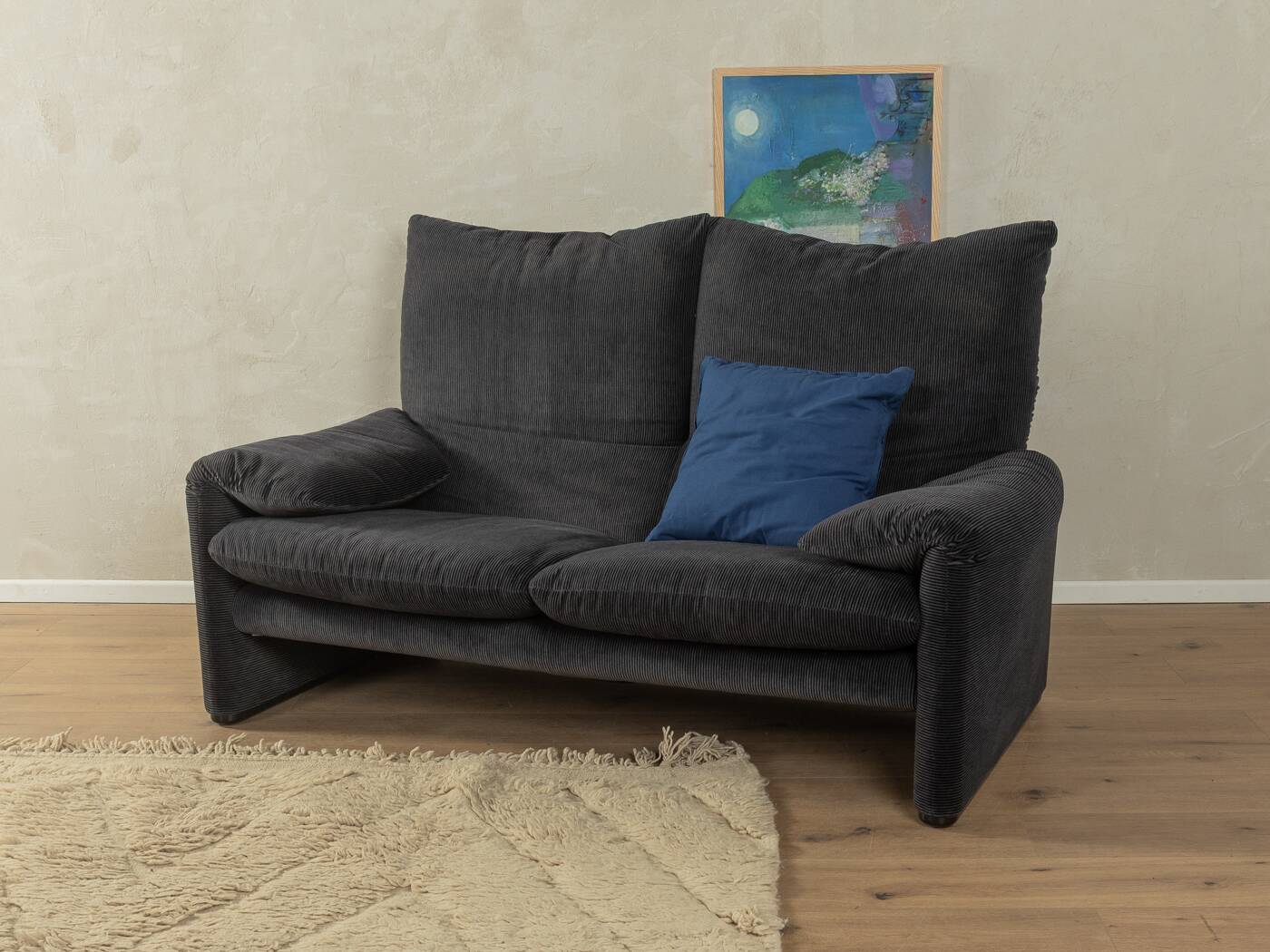 675 MARALUNGA sofa, Vico Magistretti, Cassina