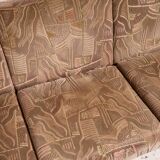 MK11213 Three-seater rosewood sofa