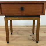 Scandinavian MDK bedside, wood
