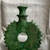 Tamegroute pottery candle holder