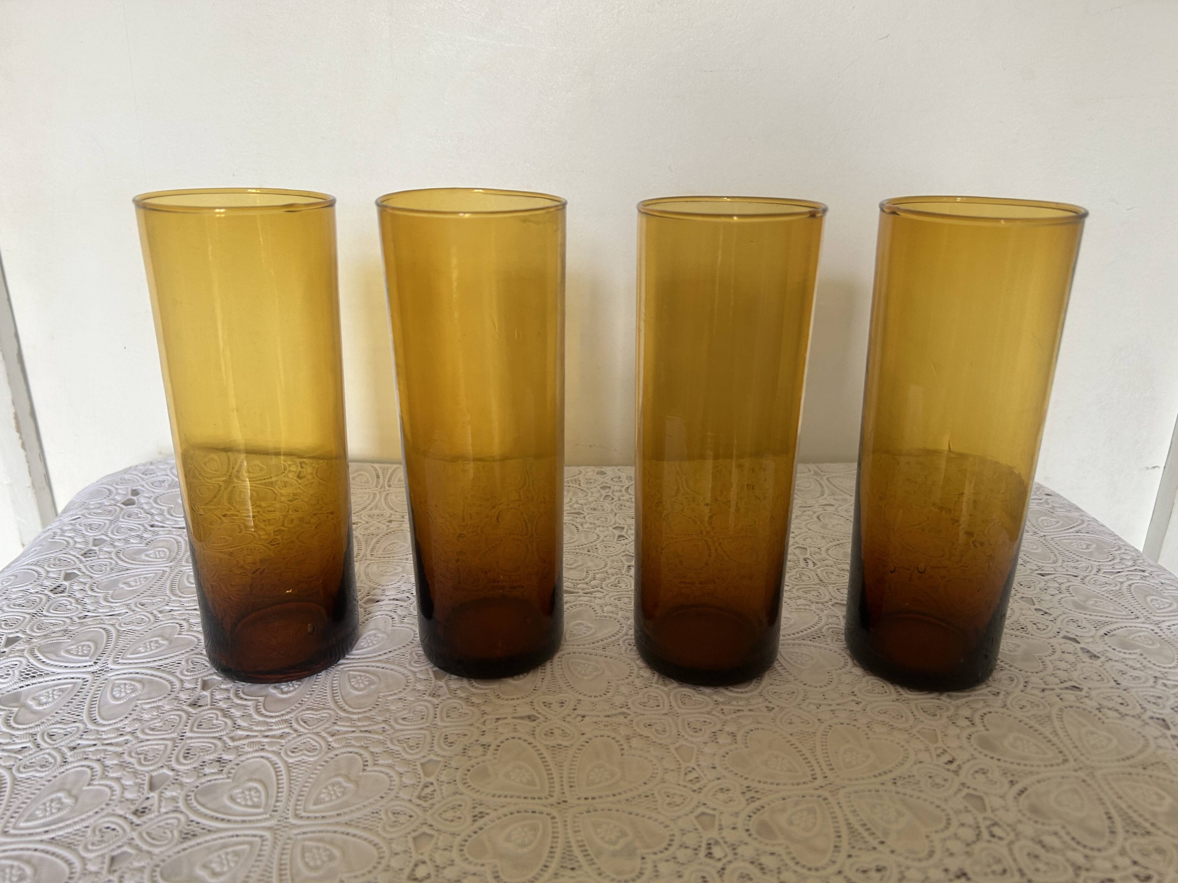 Set of 4 Old Glasses